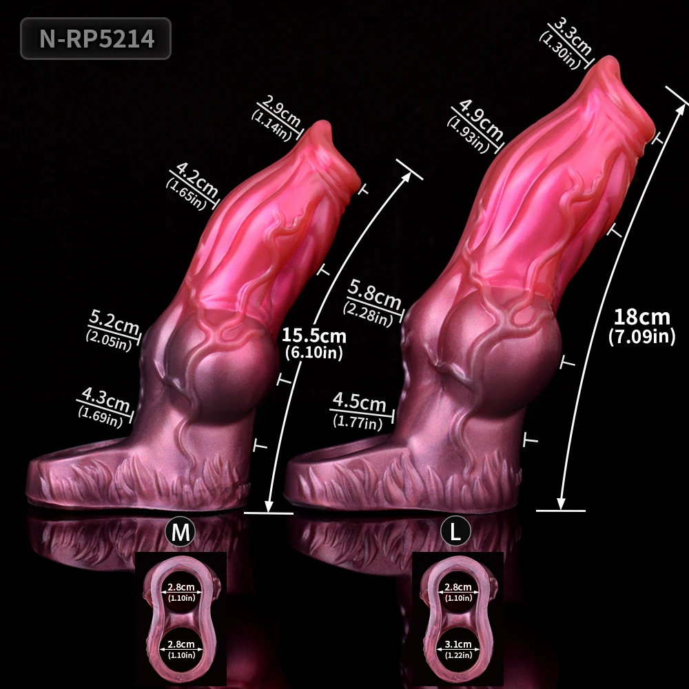 NUUN الكلب عقدة القضيب كم القضيب توسيع وموسع غمد مقاس زيادة دائم أطول الرجال تأخير القذف لعبة الكبار مثير