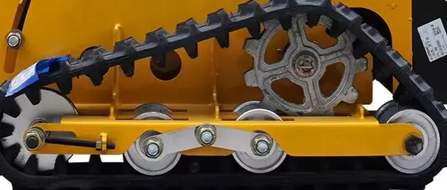 Customized RC550S Garden Petrol Engine Robotic Lawn Mowers Grass Chopper Shredder Remote Control Lawn Mower Flail Mower