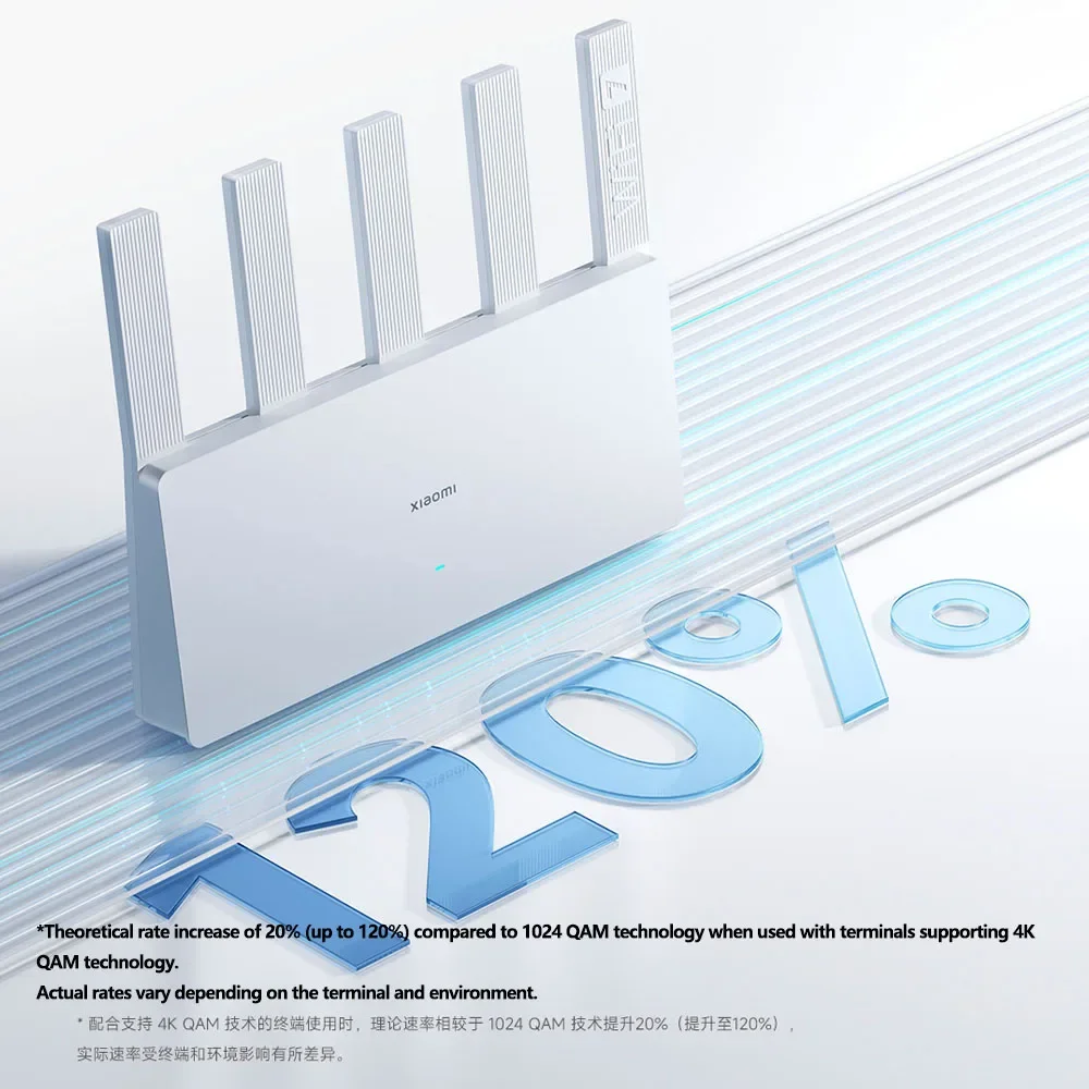 Xiaomi Router BE5000 2.5G Wifi 7 Wiress Router Mesh Group 2.4GHz 5GHz MLO Dual Band Works with Xiaomi mijia mihome App Network