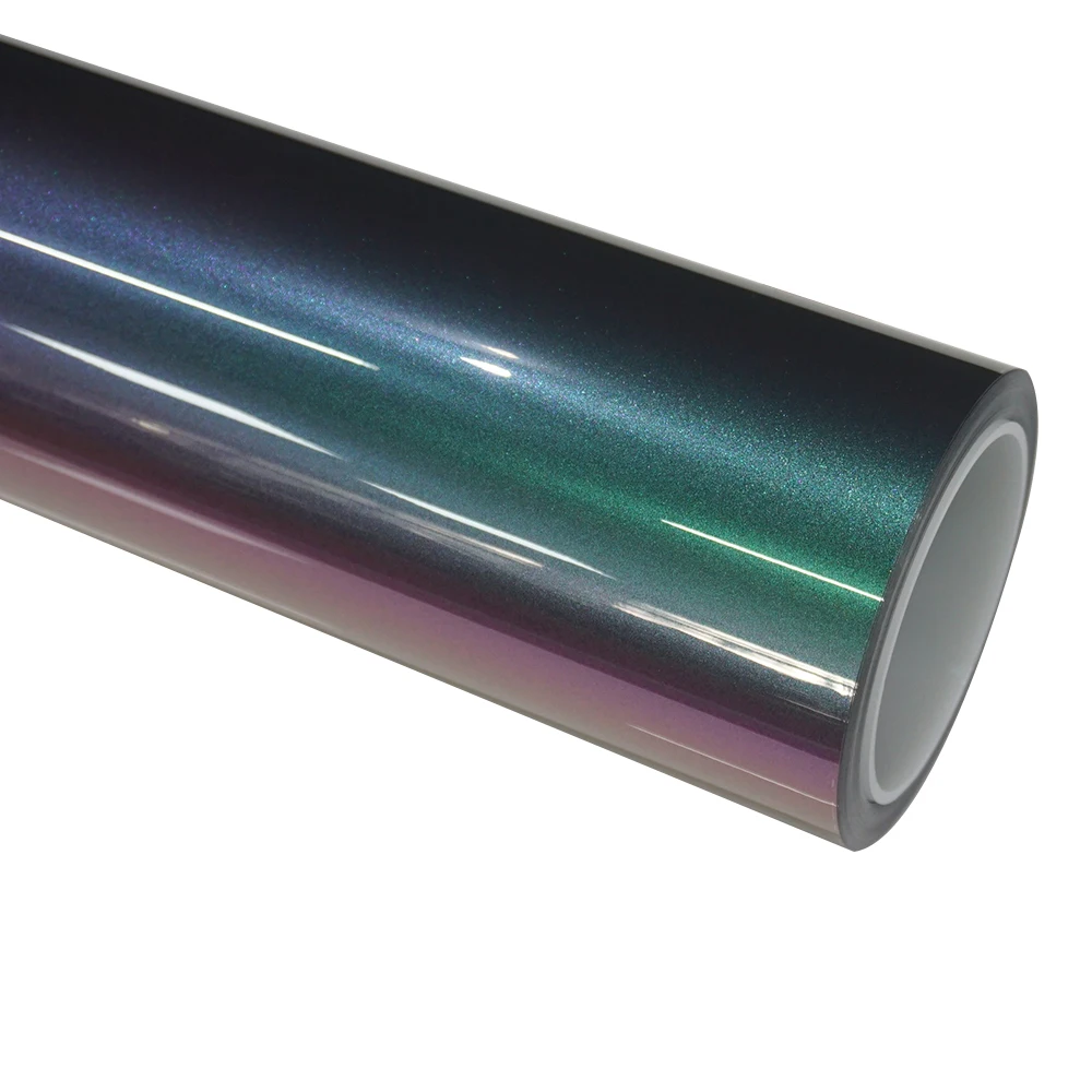 

Wrapmaster 1.52x15m TPU Glossy Paint Protection Film Wet Install PPF Grass Green Red Colored Car Body Protection Film