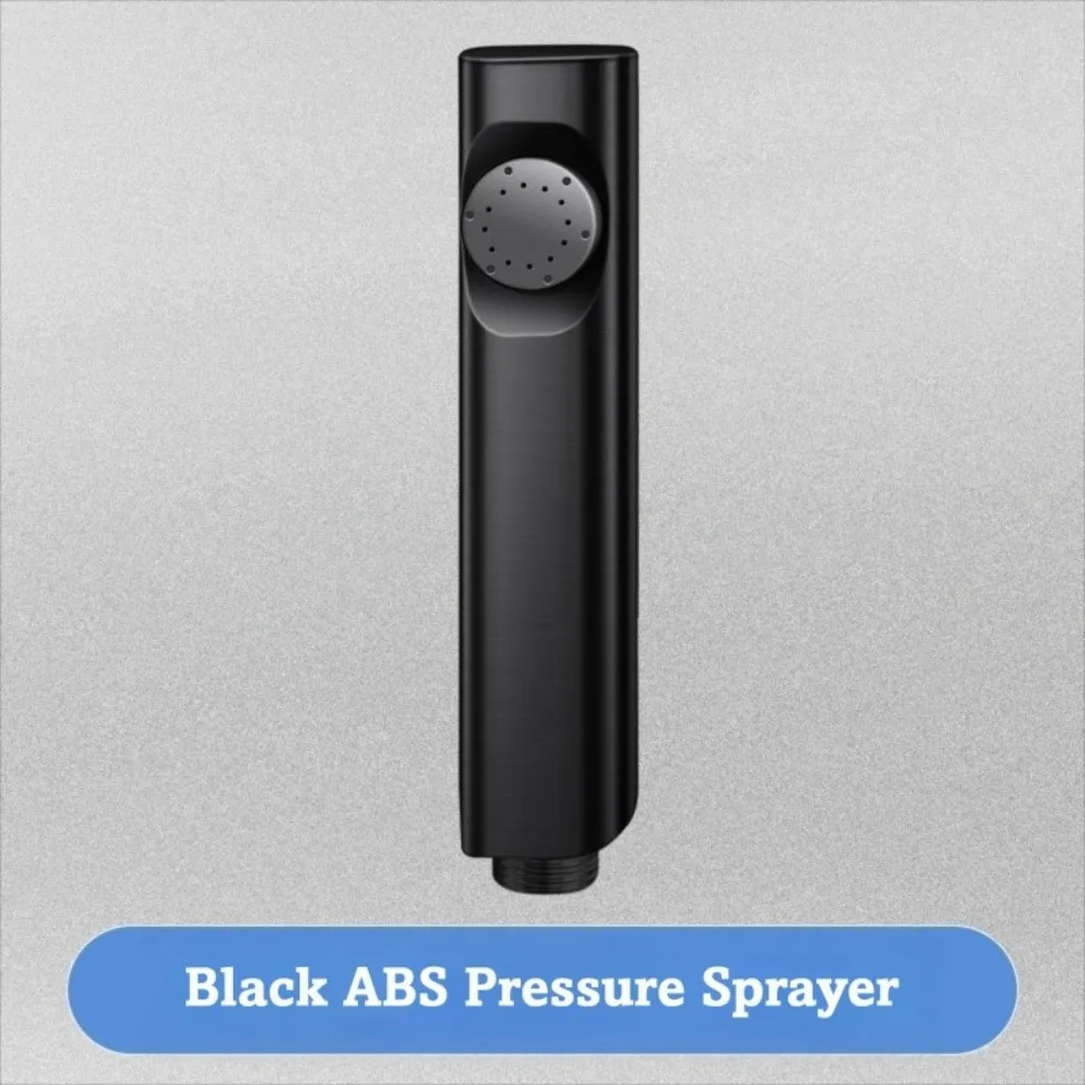 

ABS Handheld Bidet Sprayer Wall Bracket Self Cleaning Bathroom Bidet Spray No Punch Toilet Bidet Faucet Personal Hygiene