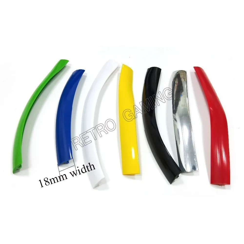 100meter roll crane machine 16mm/17mm/18mm/19mm Width Plastic T Molding for Arcade Cabinet MAME 8 colors available