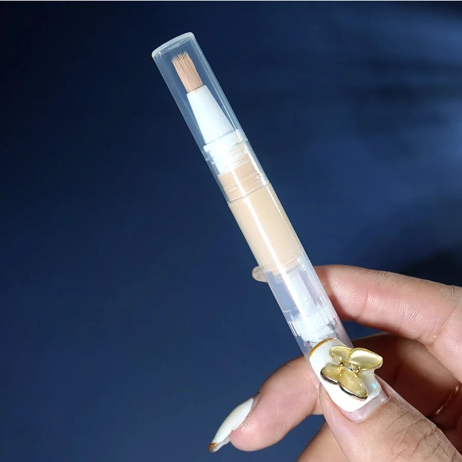 2 pezzi applicatore di olio strumento per trucco rotante reimballaggio penna sottovuoto contenitore cosmetico da viaggio penna twist trasparente penna vuota per olio per unghie