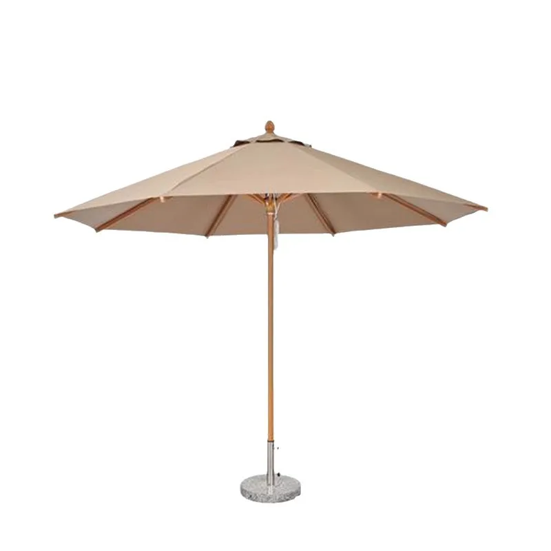 Resort Outdoor Swimming Pool Big Sun Umbrella Villa Terrace Milk Tea Coffee Shop Courtyard Outdoor Parasol
