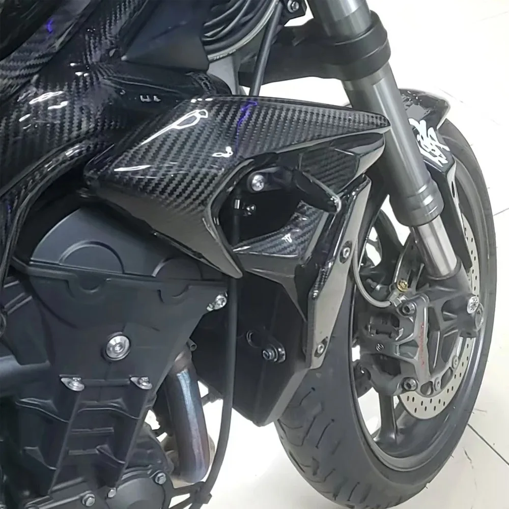 For Triumph Street Triple 765 R RS 2020 2021 2022 100%Carbon fiber side panel fairing protective cover motorcycle accessories