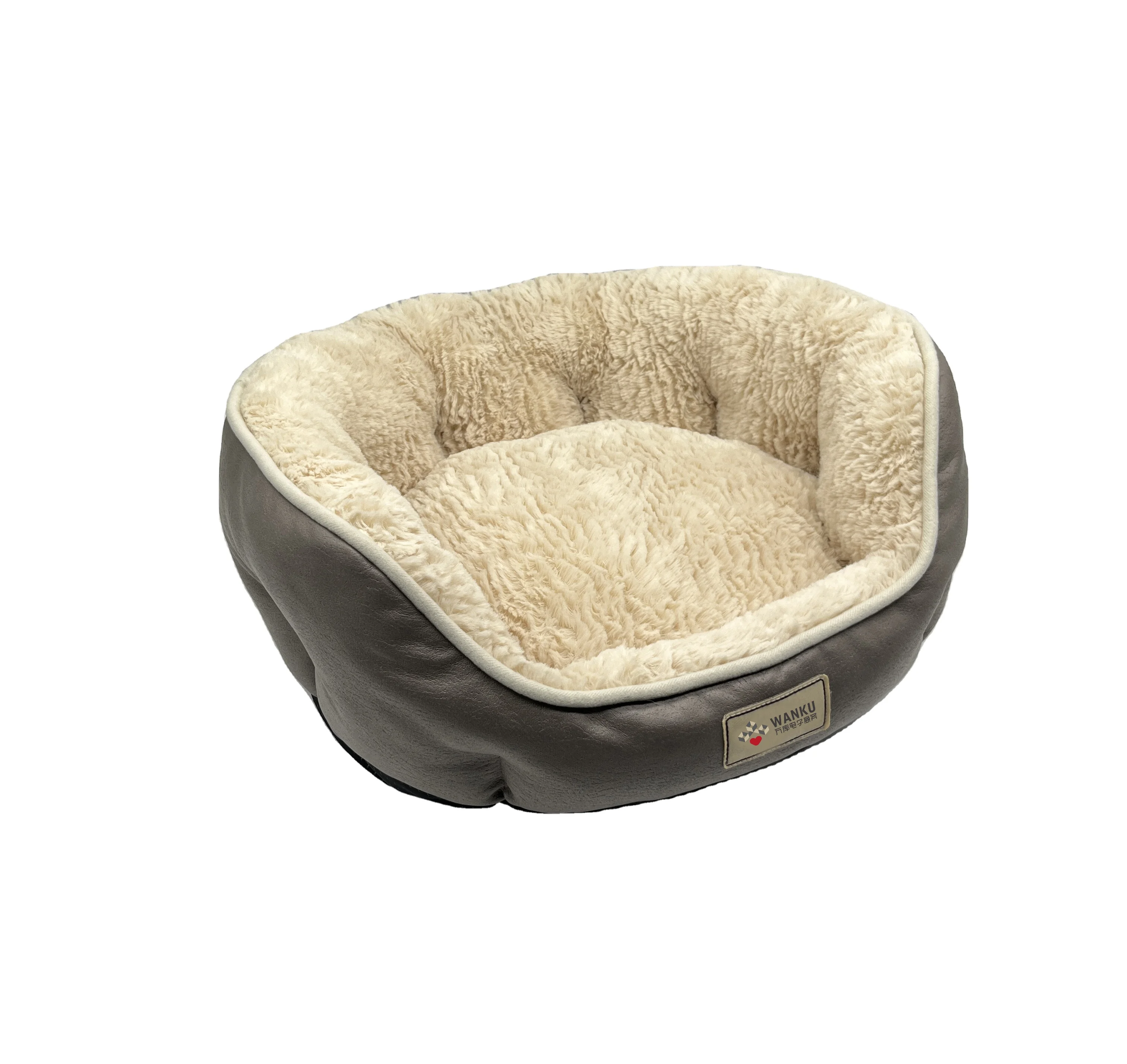 

STLFWinter Hot Sell Luxury Design Plush Dog Cat Bed High Quality Waterproof Warm Pet Beds
