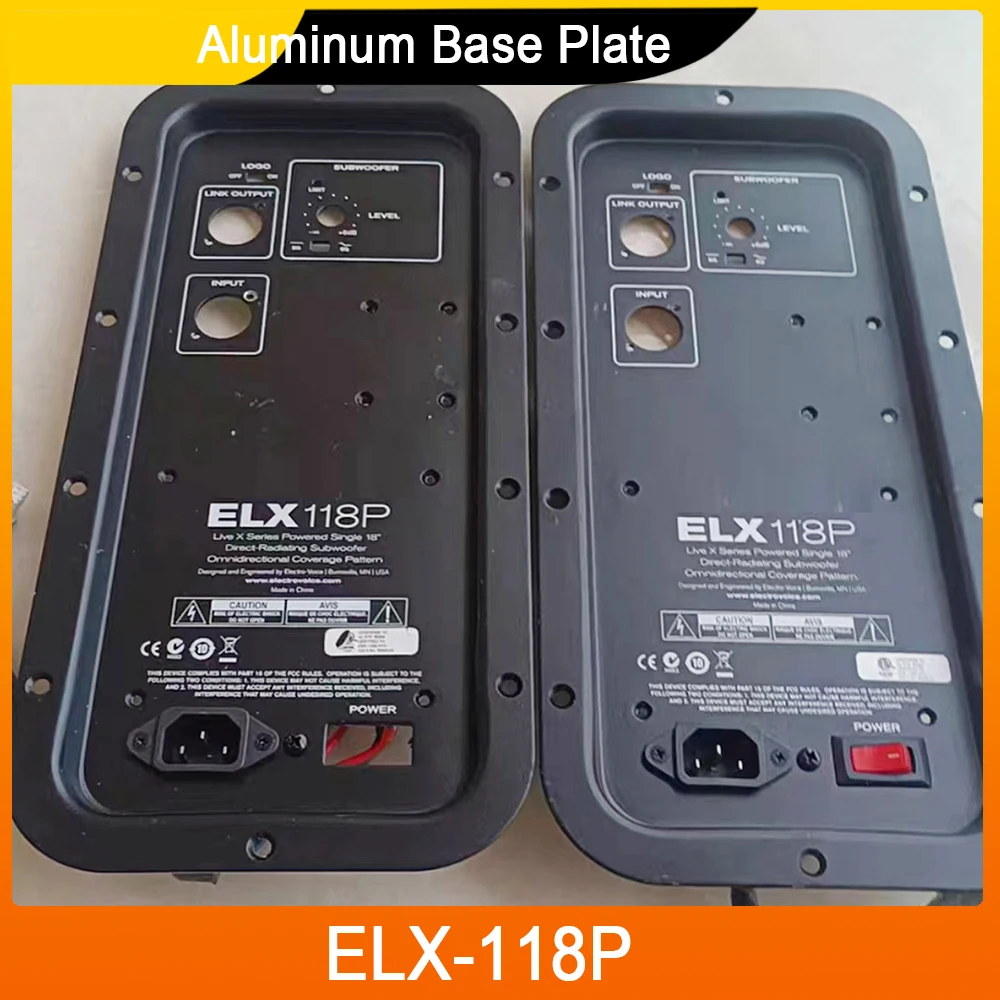 1 Pcs For EV ELX118P Active Subwoofer Amplifier Board Aluminum Base Plate ELX-118P