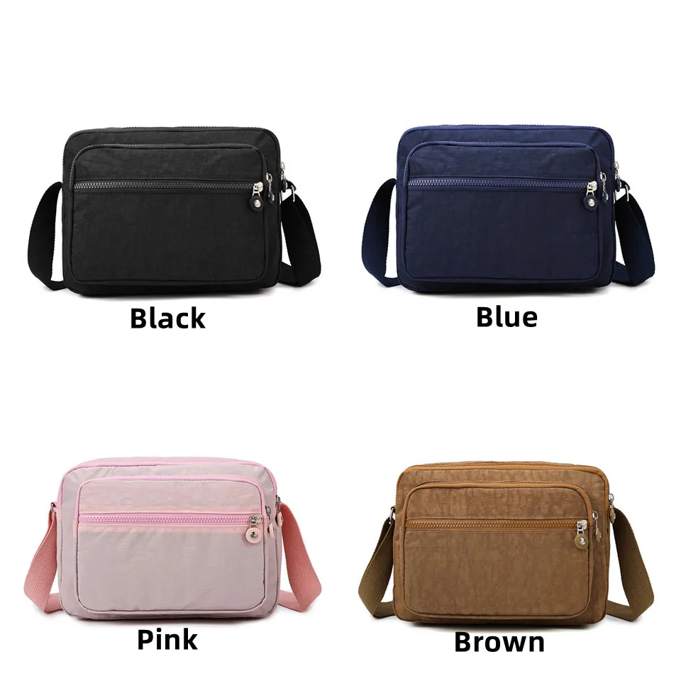 Waterproof Oxford Shoulder Bags Casual Top-handle Ladies Handbag Travel Tote Women's Crossbody Bag