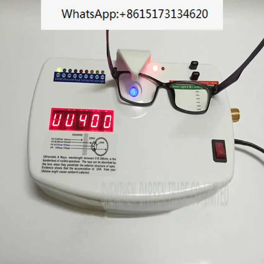 UV400  Tester Lens Tester Ultraviolet Tester Lens Testing Equipment CP-13B Wavelength Can Be Adjusted