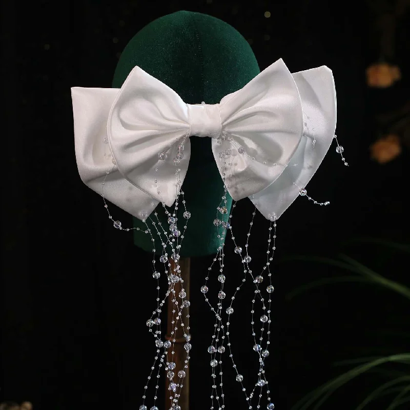 Horquilla de corona Sí, pinzas para el pelo hechas a mano para mujer, sin lirio, tocado de novia, precio barato