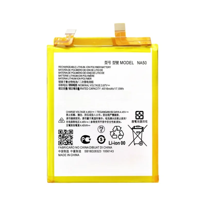 New NT50 NR50 MT45 MB40 NA50 Replacement Mobile Phone Battery for Motorola Moto EDGE 20 Lite/Fusion Edge X30 5G S PRO 30 Pro