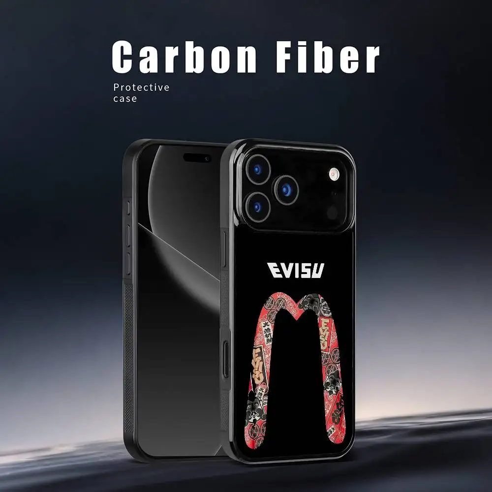 Известный тренд, крутой чехол для телефона E-EVISU для iPhone 17, 16, 15, 14, 13, 12, 11 Pro Max Mini Plus, жесткое зеркало, принципиально Известный тренд, крутой чехол для телефона E-EVISU для iPhone 17, 16, 15, 14, 13, 12, 11 Pro Max Mini Plus, жесткое зеркало, принципиально