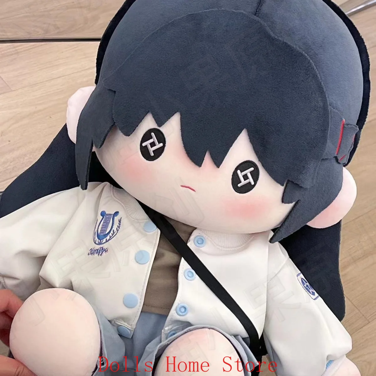 

Anime Game Role Antiquarian Qi Shiyi Costume For 40cm Body Cosplay Clothes Outift Tops and Coat Short Dress UP Sets