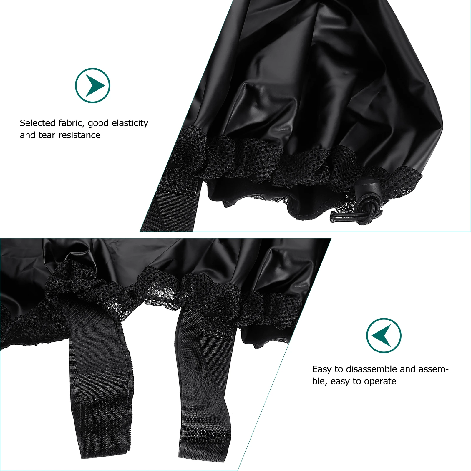

Cushion Cover Motorcycle Moped Scooter Cusion Seat Universal Rain Protection Gear Silk Polyester Motorbike Pad