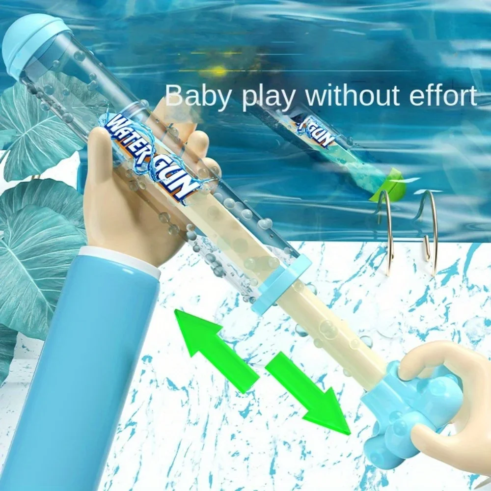 

Spray Water Pull-Back Water Gun Outdoor Splash Games for Pool Lawn Activities Kids Summer Interactive Water Spray Toys