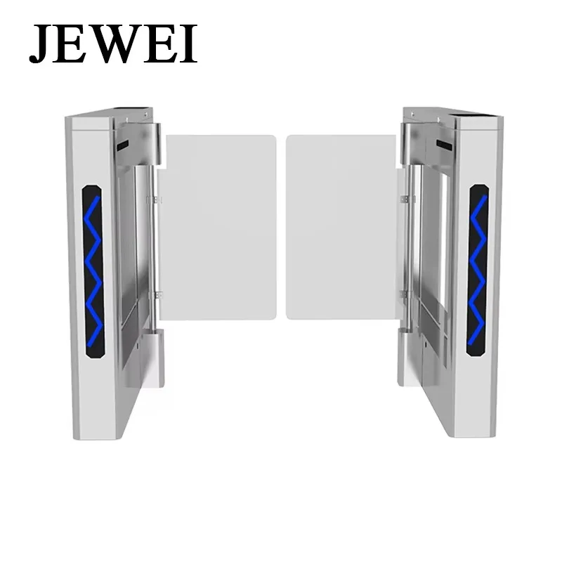 Automatic Pedestrian Turnstile Gate Office Building Access Control Security Speed Barrier Gate For Commercial Lobby Entrance