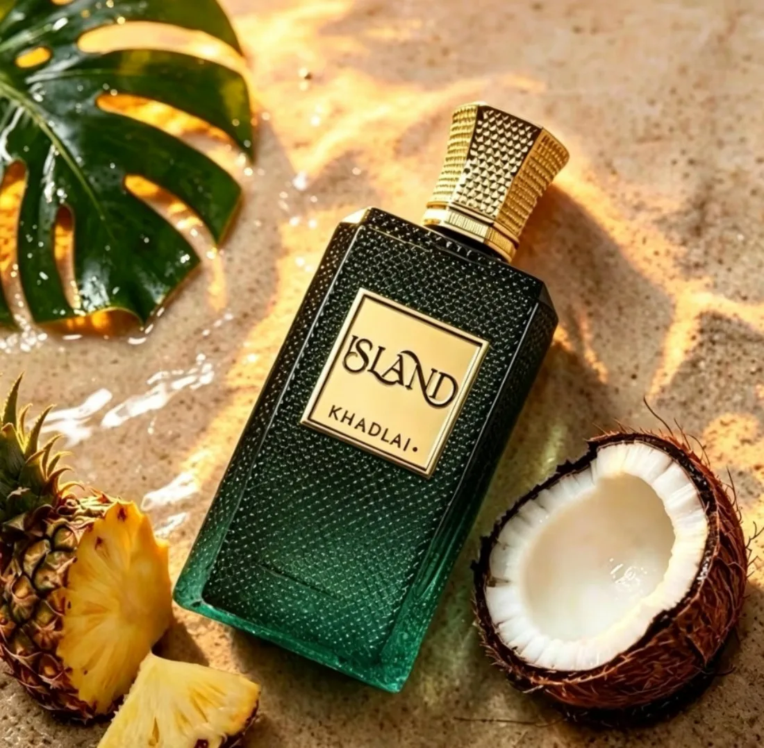 ISLAND series Extrait de Parfum, three kinds of perfume spray, 3.4oz100ml, charming and unique fragrance, durable, suitable for any occasion, perfect gift choice