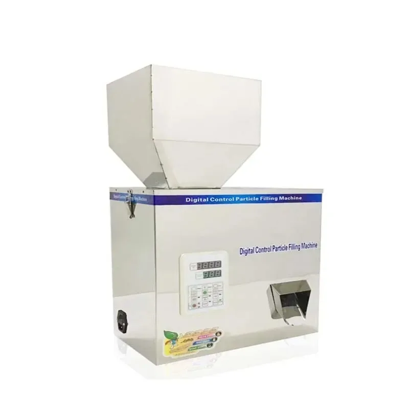 500G Granule Powder Filling Machine Automatic Weighing Machine Cereals Packaging Machine for Tea Bean Seed Particle 220V/110V