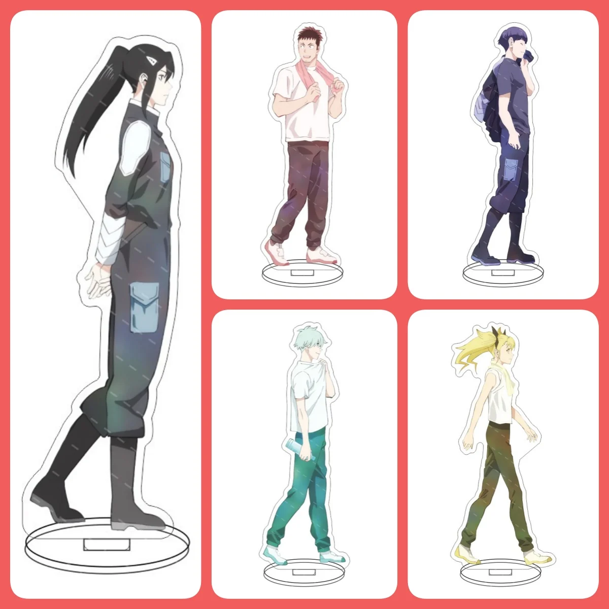 

Anime Kaiju No.8 Peripherals Ashiro Mina Full Acrylic Stand Figure Collectible Desk Ornament Gift for Boy Toy