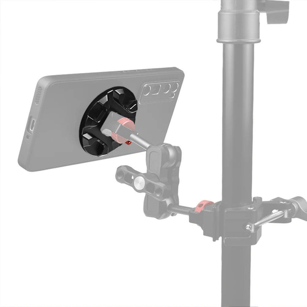 

1/4-дюймовый магнитный адаптер для крепления штатива для телефона Magsafe для iPhone серии 16/15/14/13/12 для штатива/камеры/палки для селфи