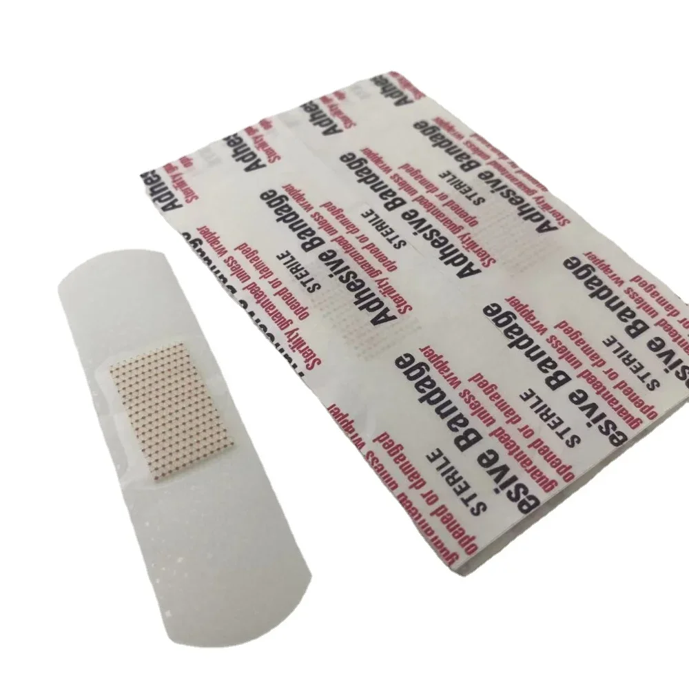 

50Pcs/Set Waterproof Band Aid Transparent Plasters First Aid Tape Strips PE Wound Dressing Patch Elestic Adhesive Bandages