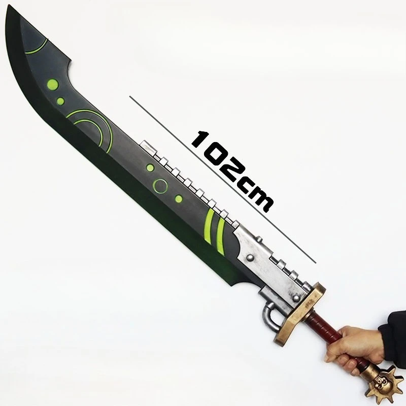 102cm/40.16in PU Katana Plastics 40000 Death Watch Medieval Swords Game Peripherals Cosplay Model Props Collectible Outdoor Toys