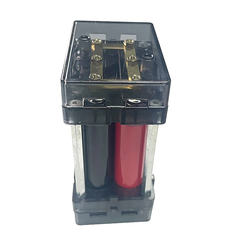 Бесплатная сварка DIY инструмент сращиваемый аккумуляторный ящик держатель батареи для 12 В 24 В 48 В комплект для хранения энергии поддержка высокого тока 21700-6