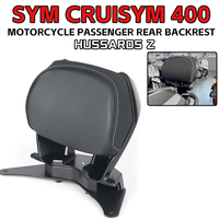 For SYM Cruisym 400 Sporty Cruiser Backrest Passenger Seat Rear Backrest Frame Motorcycle Back Cushion Accessories