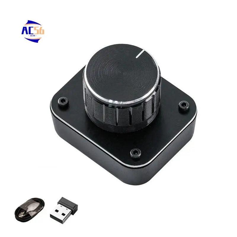 

AC56-3режим USB/2,4G/Bluetooth Беспроводной одноручный регулятор громкости Мини-клавиатура Проводная 2,4G Bluetooth Короткий вырез