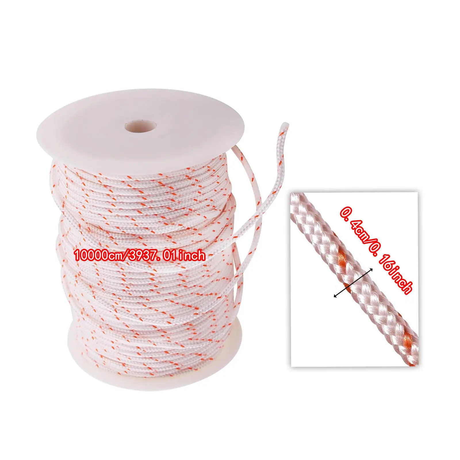 Starter Rope Pull Cord Starter Cord Pull Rope Nylon Replacement for Lawn Blower Log Splitter Engine Parts