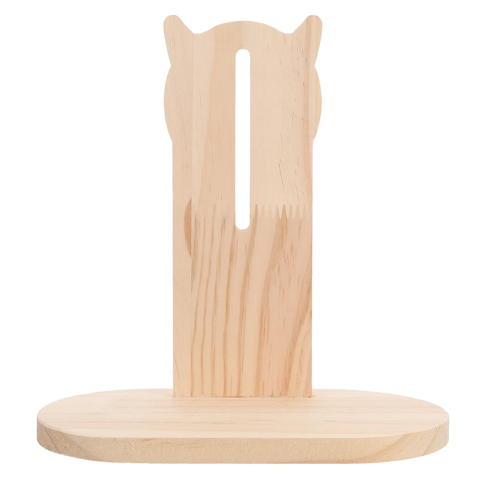 

Hamster Running Wheel Holder Toy Stand Large Exercise Base Bracket Wooden Mute Design Support