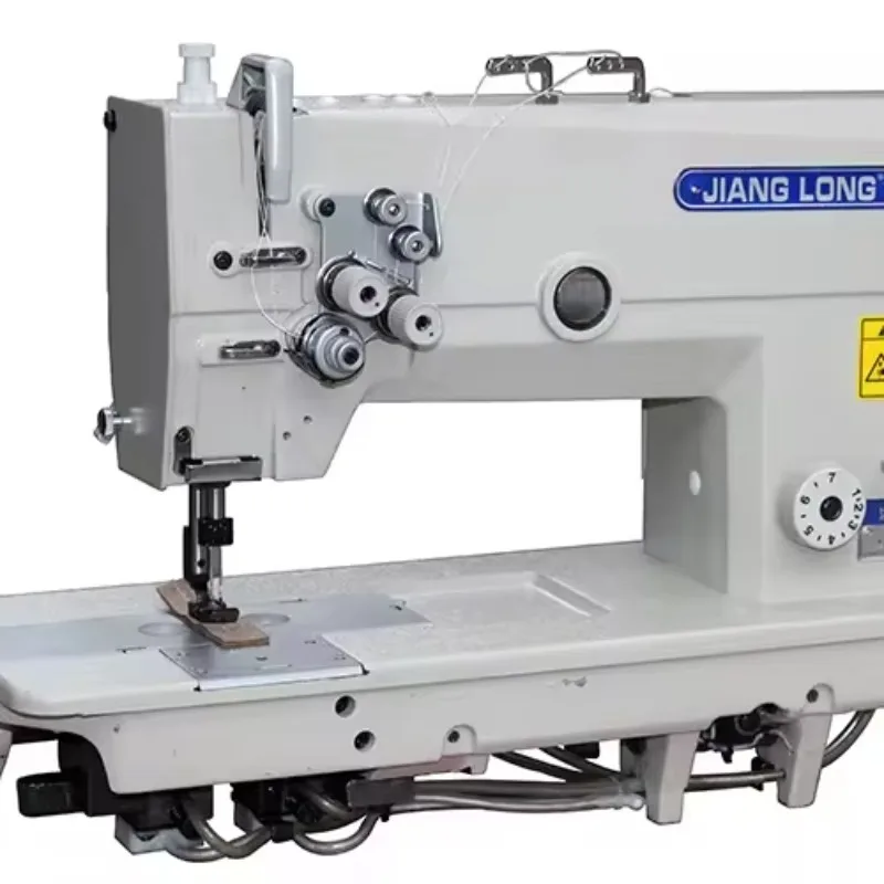 872-2 Wholesaler Double Needle Automatic Walking Foot Leather Industrial Sewing Machine for Sale