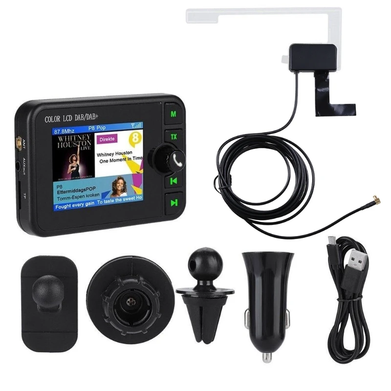 Digital Car Dab/dab+ Radio Adapter 2.4