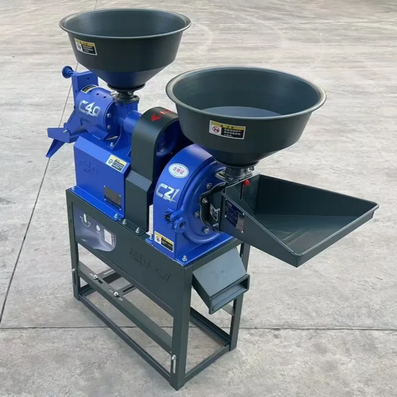 

Small Household Fully Automatic Grinding Milling Machine for Corn Wheat Rice with Rice Hulling Function Customized for Sea Shipp