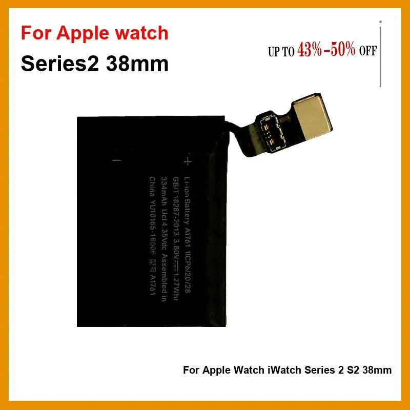 

Аккумулятор для часов Apple Iwatch Series 2 S2, 38 мм, серия 2, надежный сменный стабильный источник питания