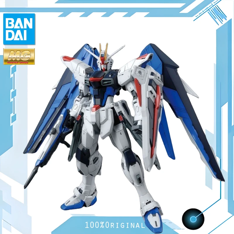 

BANDAI Anime MG 1/100 ZGMF-X10A FREEDOM GUNDAM Ver.2.0 Gundam Model Kit Collectible Assembly Plastic Action Toys Figures Gift