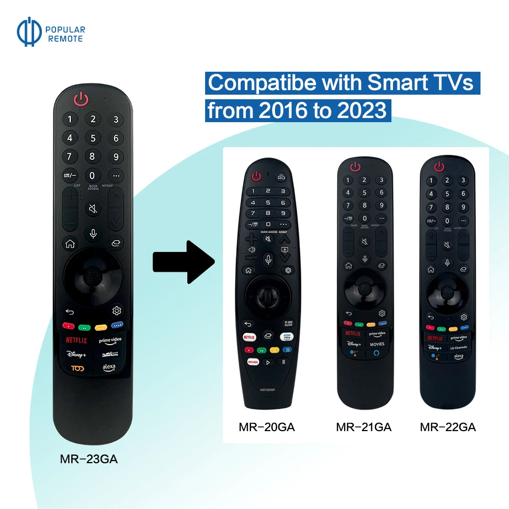 Maggic MR23GA Voice Remote Replacement for  Magic Remote MR22GN with Pointer and Voice Function