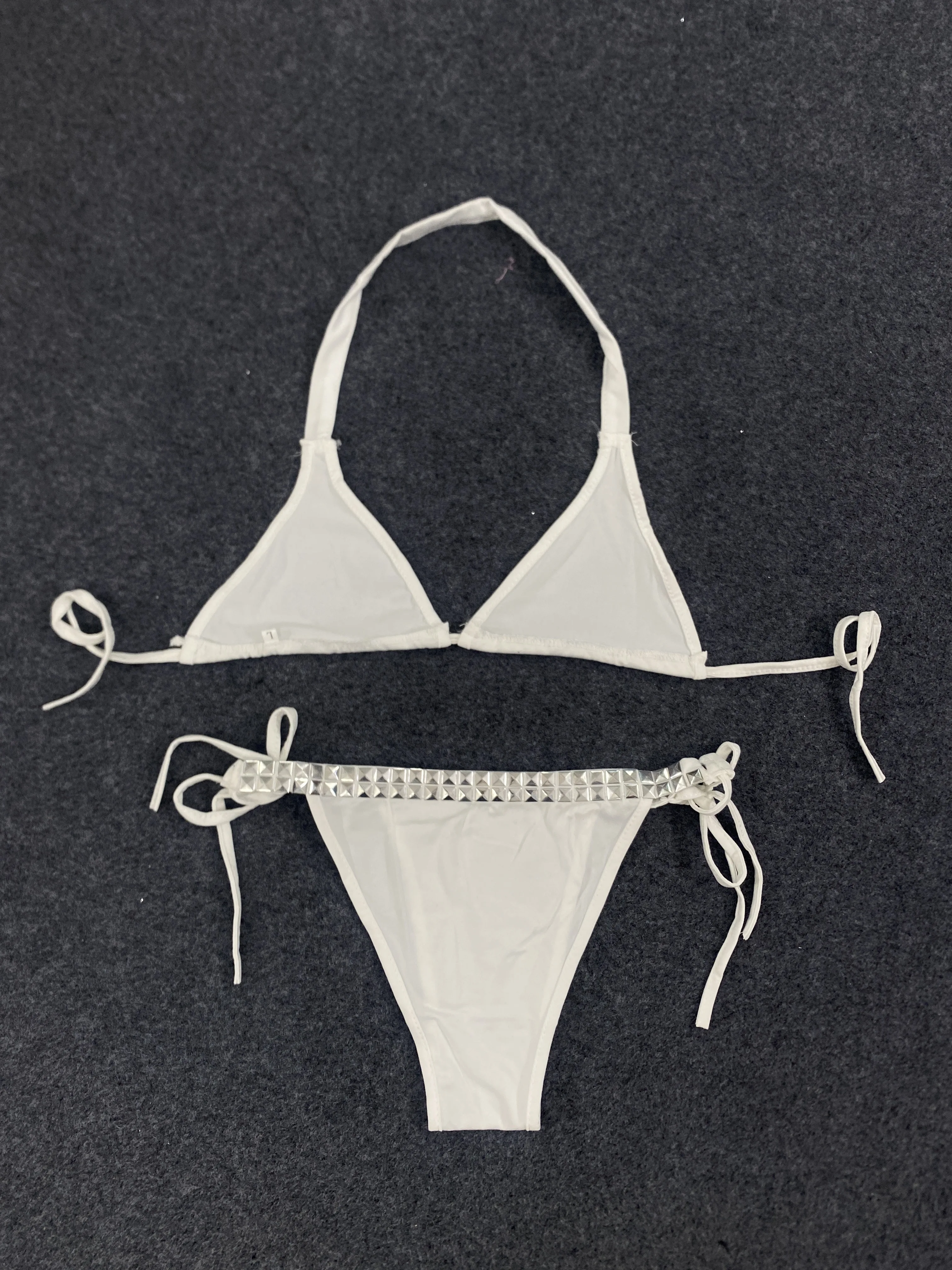 

New Korean style Y2K women's black bikini with simple and versatile straps for daily use, not monotonous