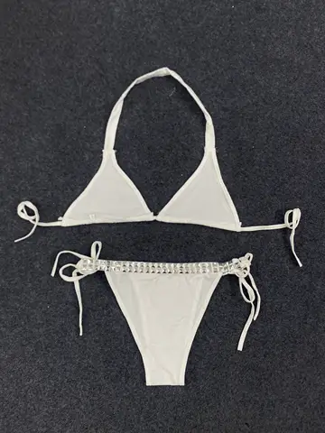 New Korean style Y2K women's black bikini with simple and versatile straps for daily use, not monotonous