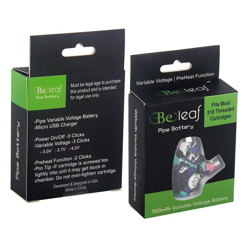 السجائر الإلكترونية E الأنابيب KY32 Vape Pen 510 موضوع التسخين المسبق الجهد المتغير المرذاذ 900mAh بخار خشبي تعديل البطارية الذكية