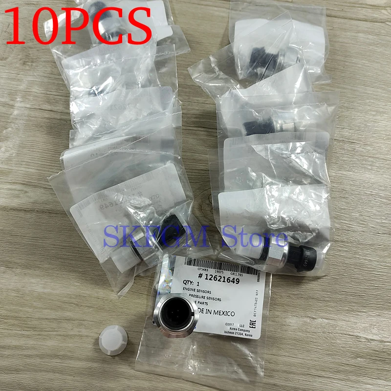 

10PCS Oil Pressure Sensor 12621649 For Chevrolet Malibu Camaro Buick Cadillac Pontiac Saturn 12621649