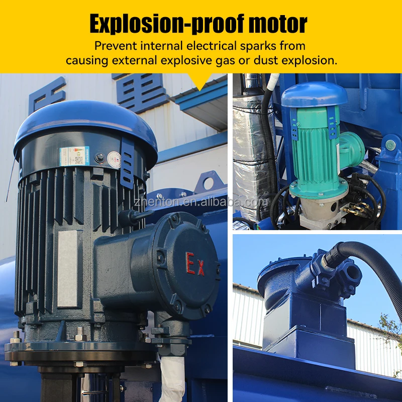 Explosion-Proof Intelligent Fog Cannon - Wind-Powered Long-Range Mist Sprayer for Dust Suppression in South African Gold Mines