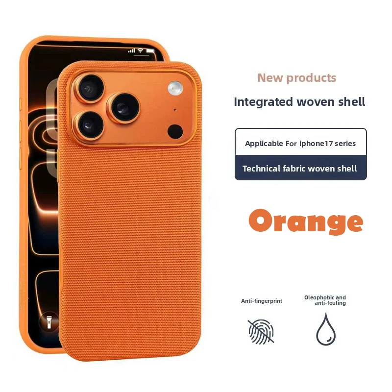 Original Hochwertige Tech-Gewebehülle für iPhone 18 17 16 15 14 13 18 Pro Max mit Magsafe Magnetschutz Stoßfeste Abdeckung – Detail 3