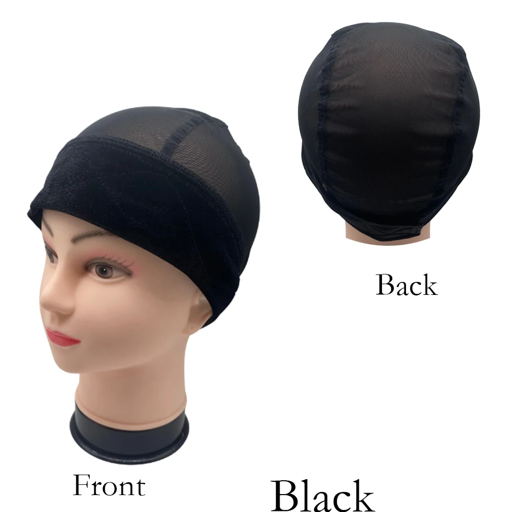 شعر مستعار مخملي عقال قبضة وشبكة شعر مستعار قبعة قابل للتعديل شعر مستعار قبضة عقال وشاح الفرقة غطاء شعر مستعار للشعر المستعار الدانتيل والأمامي عدم الانزلاق