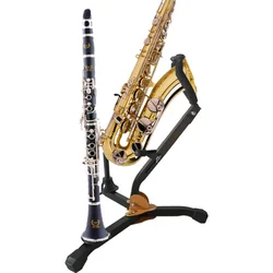 Foldable Portable Alto Tenor Saxophone Stand Sax Tripod Holder Instrument Saxophone Accessories for Alto / Tenor Saxophone