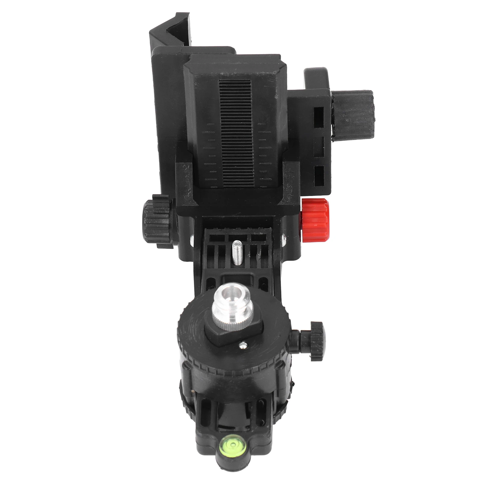 Fine Tuning Bracket Level Adapter or Wall Ceiling Mounted 360 Degree Adjustable Support L Shape Pivoting Bracket Base with Clip