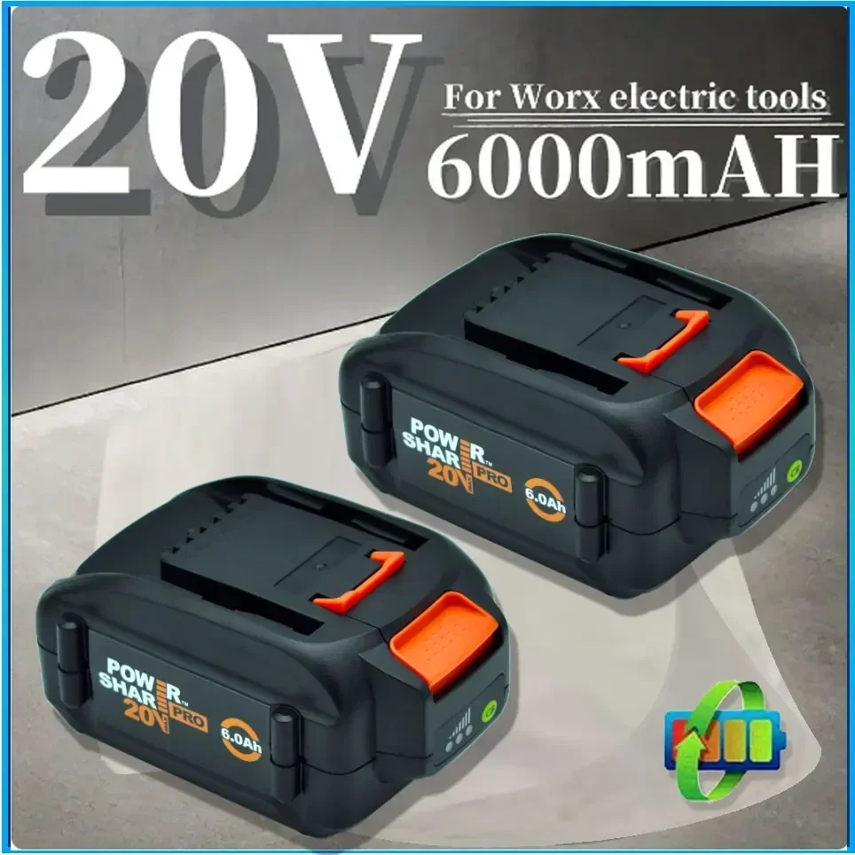 

For WORX brand new genuine WA3578 - PowerShare 20V 6.0AH lithium-ion large-capacity battery