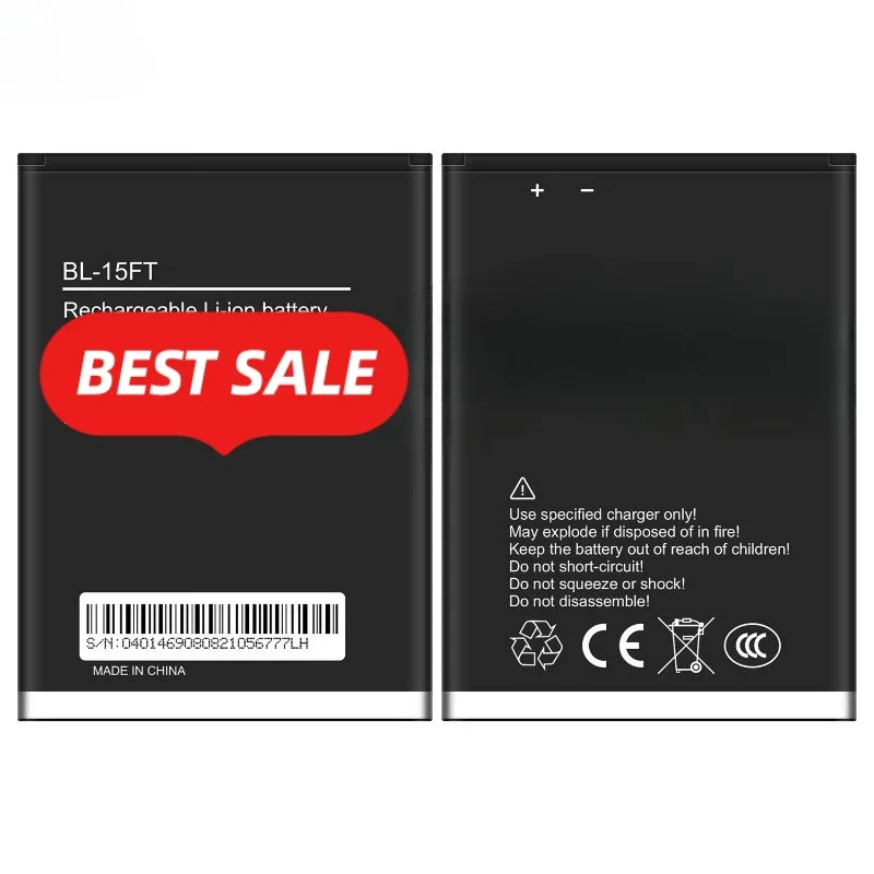 BL-15FT for Tecno A11 Mobile Phone Battery High Quality High Capacity Battery Replacement Bateria Grade A Cell with Tools