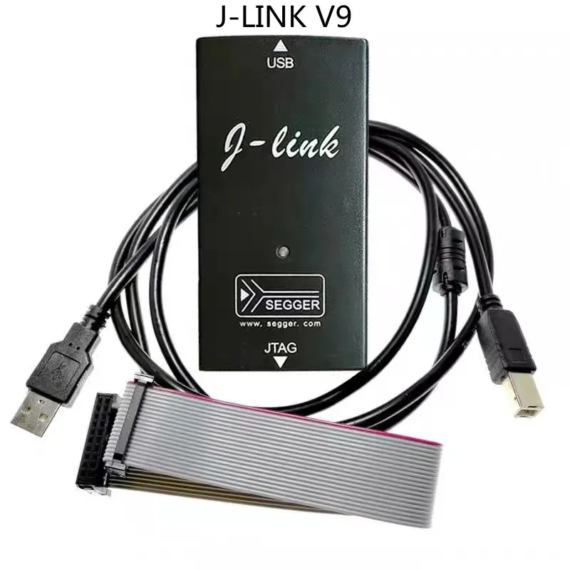 100%New original JLINK J-LINK V9 ARM Emulator USB-JTAG Adapter Emulator STM32 ARM MCU Electronic Components