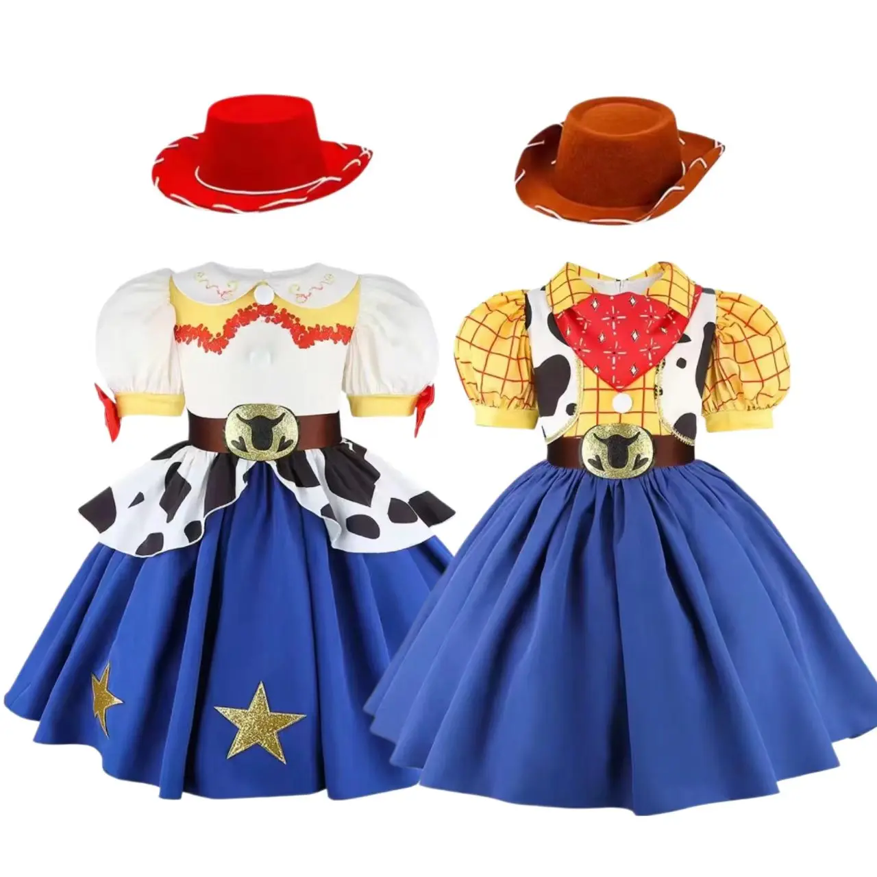 Western Cowboy Toy Woody Story Cosplay Costume Halloween Carnival Party Stage Performance Roleplay Fantasia Suit Boys Girls Coup view 2